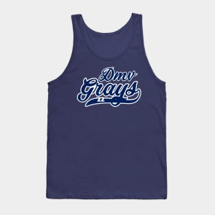 Box Lacrosse College Team - DMV GRAYS Tank Top